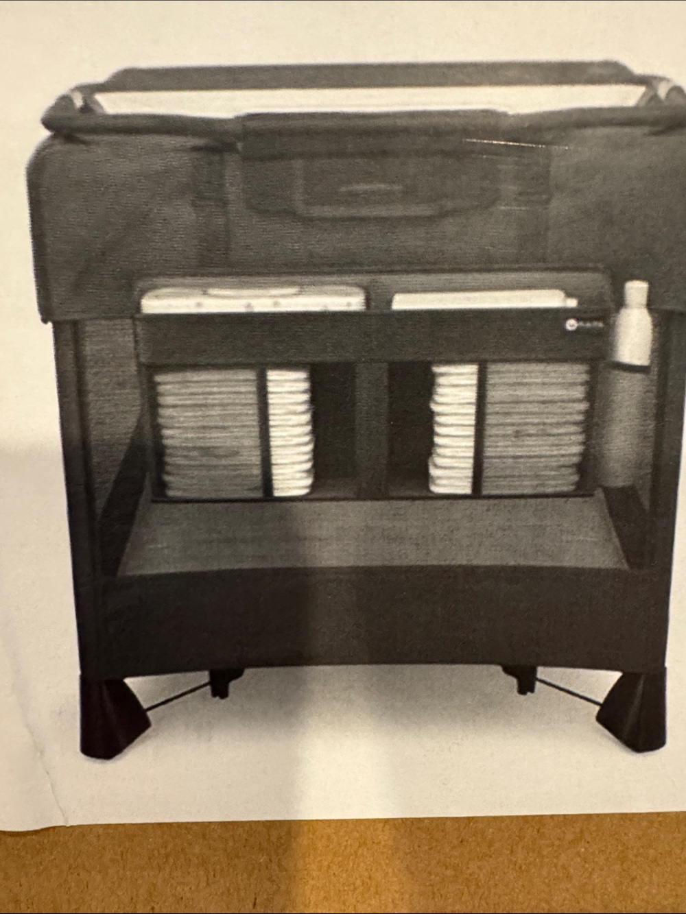 4 moms diaper storage caddy